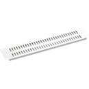 CANFORD RACKVENT Rack ventilation panel 2U, steel, slotted vertical, grey painted