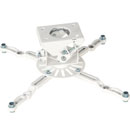B-TECH BT899 PROJECTOR MOUNT Ceiling, up to 25kg, tilt/yaw, fixed 122mm drop, white
