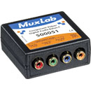 MUXLAB 500051 COMPONENT VIDEO/DIGITAL AUDIO BALUN 3x female RCA, RJ45, female