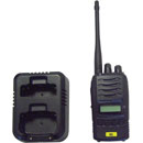 TTI TX2000U PMR RADIO TRANSCEIVER 400-470MHz, with battery, charger, belt-clip, requires licence