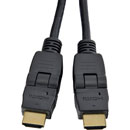 HDMI CABLE High speed with Ethernet, swivel and rotate plugs, 3 metres