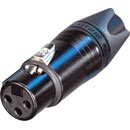 NEUTRIK NC3FXX-14-B-D XLR Female cable, large chuck