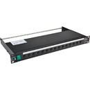 CANFORD MDU2S AC MDU 15x IEC out, Powercon loop-out in, Economy, switch, green, black