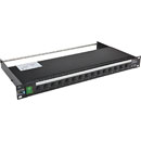 CANFORD MDU7SF AC MDU 12x Powercon out, Powercon loop-out in, switch, filter, green, black