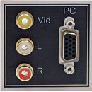 IKON CONNECTION MODULE EP-PC50V HDD15-HDD15/90 plus three RCA(phono)