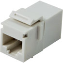 TUK KEYSTONE RJ45 BACK-TO-BACK COUPLER Cat5E, white