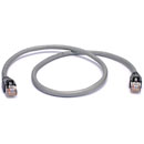 CANFORD RS422 SCREENED PATCHCORD RJ45S-RJ45S-300mm, Metallic silver