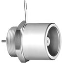 LEMO 3T TRIAX Panel socket, extended shell, nut fixing, open rear termination (EHP.3T.675.CTL)