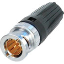 NEUTRIK NBNC75BLP9 BNC 3G Male cable, rear twist, Canare L-4CFB