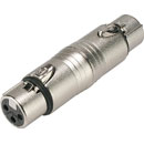 ADAPTER 3FX-3FX 3-pin XLR female - 3-pin XLR female