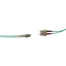 LC-SC MM DUPLEX OM4 50/125 Fibre patch cable 3m, aqua