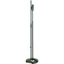 K&M 26045 MIC STAND Custom cast-iron base with cut-out, stackable, 870-1575mm, black