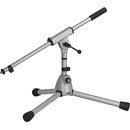 K&M 25910 LOW LEVEL BOOM STAND Folding legs, 280mm, one-piece 525mm boom, die-cast base, grey
