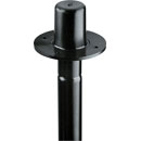 K&M 19654 FLANGE ADAPTER 35mm diameter stems, depth 60.5mm, flange diameter 105mm, black