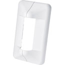 K&M 24463 COVER For loudspeaker wallmount bracket, white