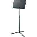 K&M 11923 ORCHESTRA MUSIC STAND Black, with plastic desk, 678-1250mm