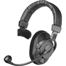 BEYERDYNAMIC DT 280 MK II HEADSET Single ear, 80 ohms, 200 ohms mic, supplied without cable, black