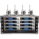 TRANTEC S5.5H-RACK-12 RADIOMIC SYSTEM, ADU, PSU, 8U case, 12 dyn handheld systems