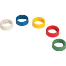 SHURE WA616M ID RINGS For ULX-D/QLX-D handheld transmitters, pack of 5