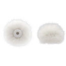 BUBBLEBEE WINDBUBBLE PRO WINDSHIELDS Extra-small, for 3-5mm diameter lav, white (pack of 2)