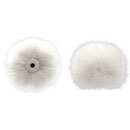 BUBBLEBEE WINDBUBBLE PRO EXTREME WINDSHIELDS Extra-small, for 3-5mm diameter lav, white (pack of 2)