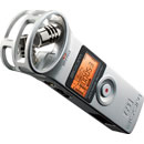 ZOOM H1 HANDY RECORDER For micro SD / micro SDHC card, stereo, mic / line in, USB, MP3/WAV, silver