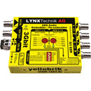 LYNX YELLOBRIK PDM 1284-B AUDIO EMBEDDER AND DEEMBEDDER 3G/HD/SD-SDI, unbalanced AES, BNC