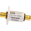 LEN LHDGI03 VIDEO ISOLATOR Galvanic video and ground path isolator, high voltage, SD HD SDI