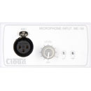 CLOUD ME-1MW INPUT PLATE 1x XLR3F mic in, balanced, level control, adjustable LF/HF, white