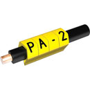 PARTEX CABLE MARKERS PA2-MBY.Y Prefit, 4.0 - 10.0mm, letter Y, black on yellow (pack of 100)