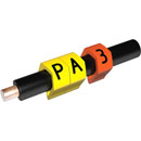 PARTEX CABLE MARKERS PA3-MCC.3 Prefit, 8.0 - 16.0mm, number 3, orange (pack of 100)
