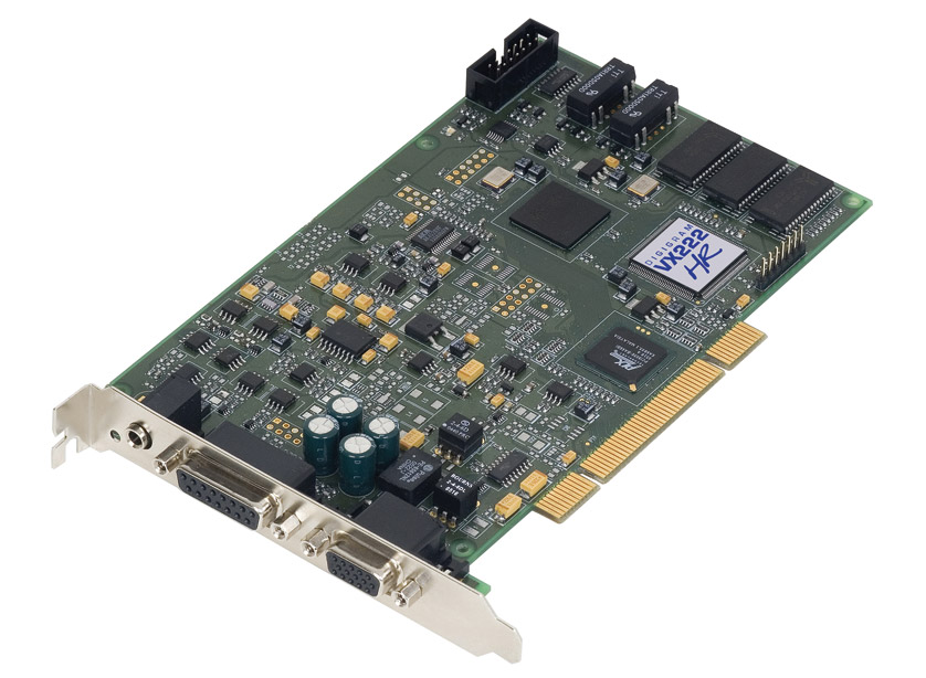 DIGIGRAM DGVX222HR SOUND CARD PCI, 2 channel analogue line and AES/EBU in/out