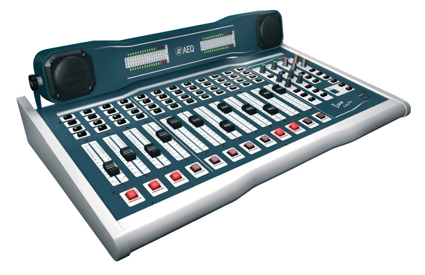 AEQ BRAVO BROADCAST MIXER 4 microphone / line, 8 dual line, 2x phone