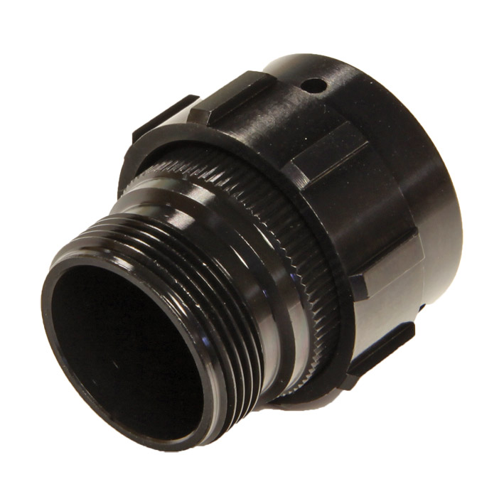 OB CONNECTOR 26 pin cable plug, with ring, black