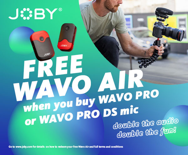 Free Wavo Air offer from JOBY