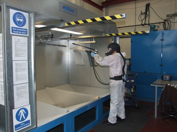 Canford Manufacturing Spray Booth