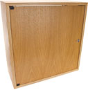 CANFORD ES4142512/O AV WALL CABINET 12U, solid door, 250mm deep, Oak