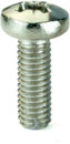 RACKMOUNT BOLTS Pan, pozi, nickel, 16mm (pack of 25)