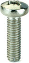 RACKMOUNT BOLTS Pan, pozi, nickel, 20mm (pack of 25)