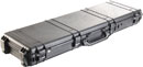 PELI 1750 PROTECTOR CASE Internal dimensions 1283x343x133mm, with foam, wheeled, black