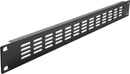 CANFORD RACKVENT Rack ventilation panel 1U, aluminium, slotted, black painted