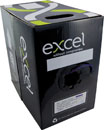 EXCEL CATEGORY 6 CABLE U/UTP, 24AWG, LFH Dca (s2d2a1), Violet, (Box-pak of 305m)