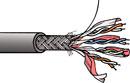 DRAKA CATEGORY 7 PATCH CABLE S/FTP (UC900 SS27 Dca-s2,d2,a1 ) LFH, Grey