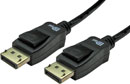 DISPLAYPORT CABLE Male to male, v1.4, 0.5m