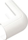 D-LINE FLEB2010W 1/2-ROUND CLIP-OVER EXTERNAL BEND, For 20 x 10mm trunking, white