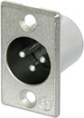 NEUTRIK XLR PANEL CONNECTORS - P series