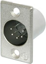 NEUTRIK NC5MP XLR Male panel