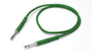 REAN BANTAM PATCHCORD Moulded, heli screen, economy, 300mm Green