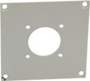 CANFORD UNIVERSAL MODULAR CONNECTION PLATE 1x Hirose JRC21 CCZ-A, grey