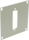 CANFORD UNIVERSAL MODULAR CONNECTION PLATE 1x D-sub25, grey